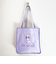 トムとジェリー ロックステッチトートバッグ(パープル) トムジェリ