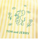 トムとジェリー ストライブなみなみトートバッグ(オレンジ) トムジェリ