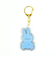 ミッフィー miffy ぷっくりったいキーホルダー (ブルー)