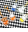 ミッフィー miffy ぷっくりったいキーホルダー (オレンジ)