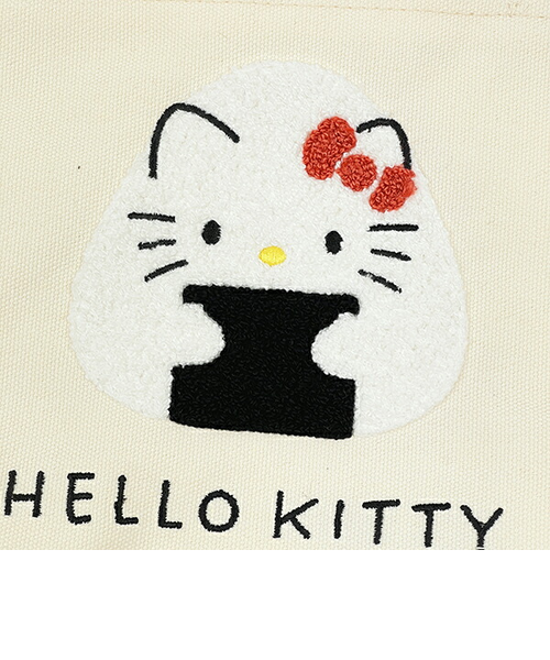 サンリオ ハローキティ 帆布サガラ刺繍ミニトートバッグ
