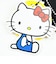 サンリオ ハローキティ バルーントートバッグ ブラック Sanrio