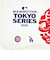 MLB(メジャーリーグ) 東京シリーズ キャンパストートバッグ IVORY×RED