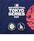 MLB(メジャーリーグ) 東京シリーズ キャンパストートバッグ NAVY×RED