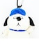 スヌーピー ぬいぐるみエコバッグ オラフ ネイビー お買い物 かばん マスコット カラビナ付き SNOOPY