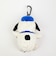 スヌーピー ぬいぐるみエコバッグ オラフ ネイビー お買い物 かばん マスコット カラビナ付き SNOOPY
