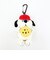 スヌーピー ぬいぐるみエコバッグ オラフ レッド お買い物 かばん マスコット カラビナ付き SNOOPY