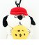スヌーピー ぬいぐるみエコバッグ オラフ レッド お買い物 かばん マスコット カラビナ付き SNOOPY