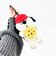 スヌーピー ぬいぐるみエコバッグ オラフ レッド お買い物 かばん マスコット カラビナ付き SNOOPY