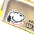 スヌーピー フェイス メッシュボックスポーチ 小物入れ ペンケース ベージュ SNOOPY