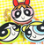 パワーパフガールズ バターカップ ダイカットポーチ FLAPPER