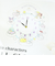 サンリオキャラクターズ ウォールクロックステッカー 時計 Sanrio 日本製