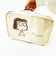 スヌーピー 収納ポーチ M トラベル 旅行 オフホワイト PEANUTS SNOOPY