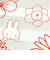 ミッフィー miffy ピローケース(中かぶせ式) 【65×45cm】 レッド