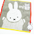 ミッフィー miffy おかお ミニタオル (グレー) ハンカチ  西川