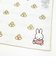 ミッフィー miffy おさんぽ ミニタオル (アイボリー) ハンカチ  西川