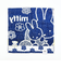 ミッフィー miffy だっこ ミニタオル (ネイビー) ハンカチ  西川