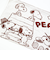 スヌーピー のびのびピローケース Snoopy'sSiblings ブラウン 枕カバー 寝具 パイル地 SNOOPY