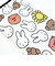 ミッフィー miffy ミッフィーフレンズ フェイスタオル (ホワイト) 日本製 西川