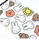 ミッフィー miffy ミッフィーフレンズ フェイスタオル (ホワイト) 日本製 西川
