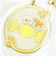 ほわころくらぶ メタルキーホルダー むくころちゃん＆しばころちゃん イエロー