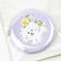 ほわころくらぶ 缶バッジ おんぶ 32mm パープル