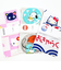 サンリオキャラクターズ みんなとお寿司 手ぬぐい キティ タオル