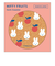 ミッフィー miffy コルクコースター (リンゴ) MIFFY FRUITS 日本製