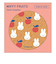 ミッフィー miffy コルクコースター (リンゴ) MIFFY FRUITS 日本製