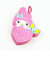 サンリオ マイメロディ＆フラットくん はあとぎゅっ カラビナ付シリコンポーチ Sanrio