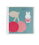 ミッフィー miffy さくらんぼ スクエアメモ 文具 MIFFY FRUITS 日本製