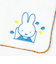 ミッフィー miffy ふわふわ刺繍ハンカチーフ (イエロー)