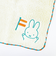 ミッフィー miffy ふわふわ刺繍ハンカチーフ (グリーン)