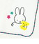 ミッフィー miffy ふわふわ刺繍ハンカチーフ (ピンク)