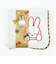 ミッフィー miffy ふわふわ刺繍ハンカチーフ (ベージュ)