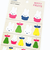 ミッフィー miffy マルチピースステッカー 文具 MIFFY FRUITS