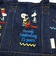 スヌーピー PEANUTS 75th デニム ミニトートバッグ ネイビー ROOTOTE（ルートート）コラボ SNOOPY
