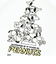 スヌーピー ピラミッド 記念プレート 食器 PEANUTS 75th 日本製 SNOOPY