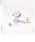スヌーピー ペイント ガラスマグカップ コップ PEANUTS 75th SNOOPY