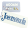 ムーミン リトルミイ Jocomomola トートバッグ ブラック MOOMIN