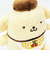 サンリオ ポムポムプリン さくらんぼチェック S ぬいぐるみ イエロー