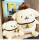 サンリオ ポムポムプリン さくらんぼチェック S ぬいぐるみ イエロー