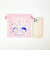 まる子とコジコジ eHONTOMO 巾着 ピンク まるコジ