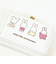 ミッフィー miffy 三つ折りがま口財布 ホワイト