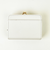 ミッフィー miffy 三つ折りがま口財布 ホワイト