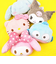 サンリオキャラクターズ フェイスパスケース ハンギョドン リール付き 定期入れ ICカードケース Sanrio