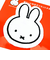 ミッフィー miffy ポケット付きダイカットタオル ハンカチ 西川