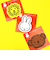 ミッフィー miffy ポケット付きダイカットタオル ハンカチ 西川