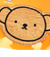 ミッフィー miffy ボリス ポケット付きダイカットタオル ハンカチ 西川