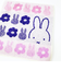 ミッフィー miffy フラワー ミニタオル ピンク ハンカチ 西川